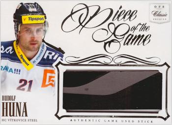 2014-15 OFS Classic - Piece of the Game #PG-26 Rudolf Huna Front