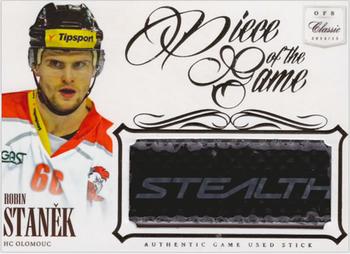 2014-15 OFS Classic - Piece of the Game #PG-44 Robin Stanek Front