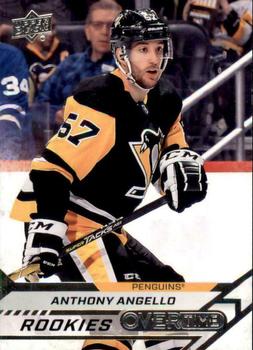 2020-21 Upper Deck Overtime #42 Anthony Angello Front