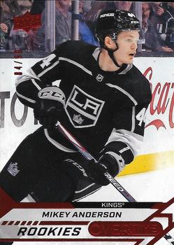 2020-21 Upper Deck Overtime - Red Foil #56 Mikey Anderson Front