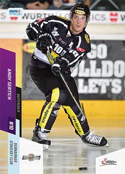 2014-15 Playercards Premium (EBEL) #176 Andy Sertich Front