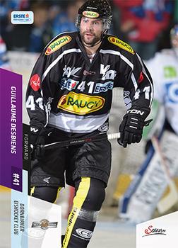 2014-15 Playercards Premium (EBEL) #188 Guillaume Desbiens Front