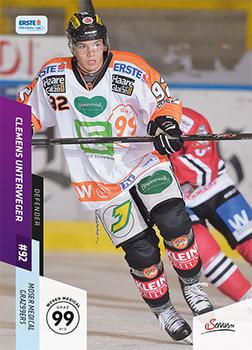 2014-15 Playercards Premium (EBEL) #220 Clemens Unterweger Front