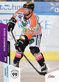 2014-15 Playercards Premium (EBEL) #230 Olivier Latendresse Front