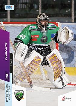 2014-15 Playercards Premium (EBEL) #241 Andy Chiodo Front