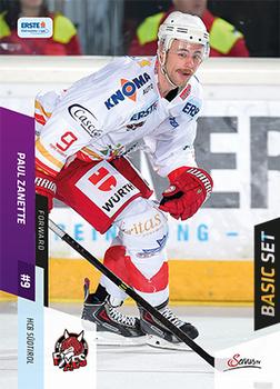 2014-15 Playercards (EBEL) #EBEL-021 Paul Zanette Front