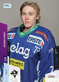 2014-15 Playercards (EBEL) #EBEL-051 Lukas Herzog Front