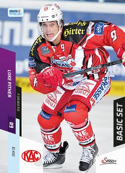 2014-15 Playercards (EBEL) #EBEL-208 Luke Pither Front