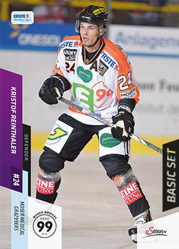 2014-15 Playercards (EBEL) #EBEL-219 Kristof Reinthaler Front