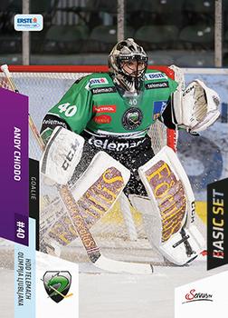 2014-15 Playercards (EBEL) #EBEL-241 Andy Chiodo Front