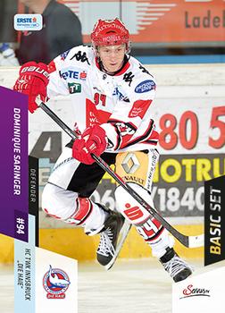 2014-15 Playercards (EBEL) #EBEL-268 Dominique Saringer Front