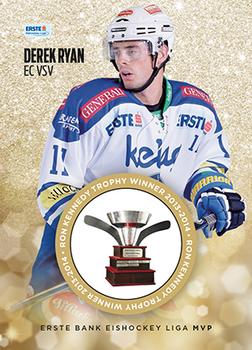 2014-15 Playercards (EBEL) #EBEL-MVP Derek Ryan Front
