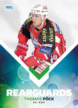 2014-15 Playercards Premium (EBEL) - Rearguards #EBEL-RG09 Thomas Pöck Front