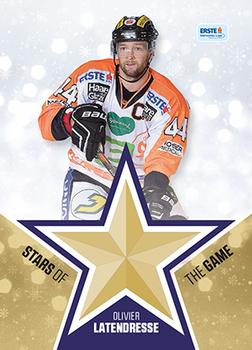 2014-15 Playercards Premium (EBEL) - Stars of the Game #EBEL-SG10 Olivier Latendresse Front