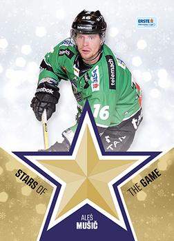 2014-15 Playercards Premium (EBEL) - Stars of the Game #EBEL-SG11 Ales Music Front