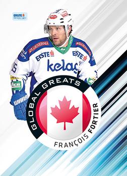 2014-15 Playercards (EBEL) - Global Greats #EBEL-GG03 Francois Fortier Front