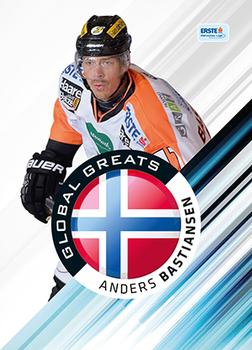 2014-15 Playercards (EBEL) - Global Greats #EBEL-GG10 Anders Bastiansen Front