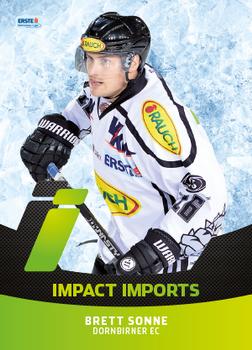 2013-14 Austrian EBEL - Impact Imports #EBEL-II09 Brett Sonne Front
