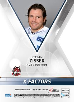 2013-14 Austrian EBEL - X-Factors #EBEL-XF12 Stefan Zisser Back