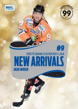 2012-13 Playercards EBEL - New Arrivals #EBEL-NA10 Bob Wren Front