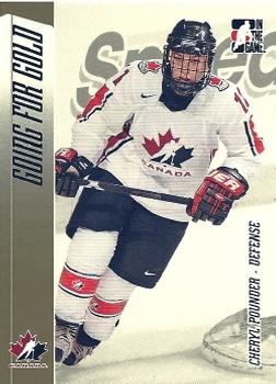 2006-07 In The Game Going For Gold Canadian Women's National Team #7 Cheryl Pounder Front