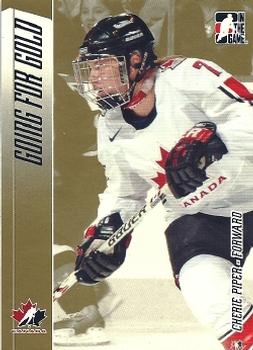 2006-07 In The Game Going For Gold Canadian Women's National Team #16 Cherie Piper Front