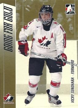 2006-07 In The Game Going For Gold Canadian Women's National Team #17 Vicky Sunohara Front