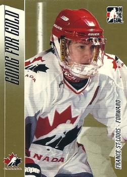 2006-07 In The Game Going For Gold Canadian Women's National Team #23 France St. Louis Front