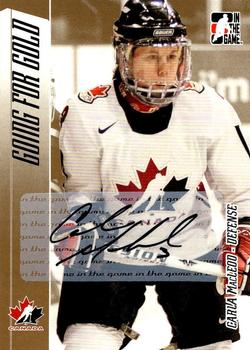 2006-07 In The Game Going For Gold Canadian Women's National Team - Autographs #A-M Carla MacLeod Front