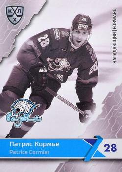 2018-19 Sereal KHL The 11th Season Collection Premium #BAR-BW-007 Patrice Cormier Front