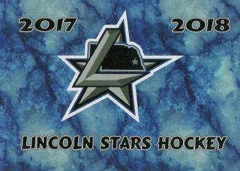 2017-18 Lincoln Stars (USHL) #1 Checklist Front