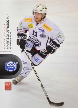 2012-13 Swiss National League #7 Marc Schulthess Front