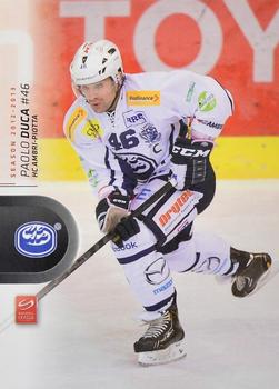 2012-13 Swiss National League #12 Paolo Duca Front