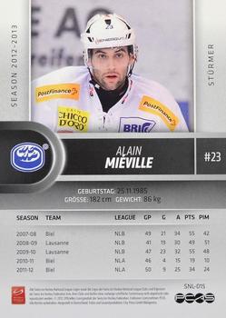 2012-13 Swiss National League #15 Alain Mieville Back