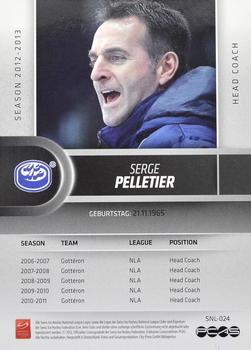 2012-13 Swiss National League #24 Serge Pelletier Back