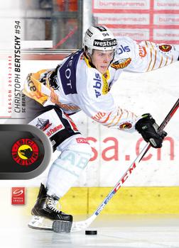 2012-13 Swiss National League #39 Christoph Bertschy Front