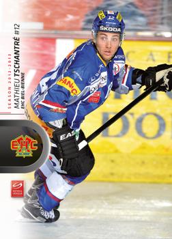 2012-13 Swiss National League #79 Mathieu Tschantre Front