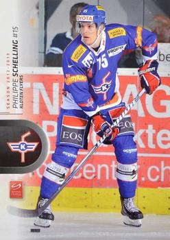2012-13 Swiss National League #174 Philippe Schelling Front