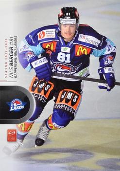 2012-13 Swiss National League #282 Nils Berger Front