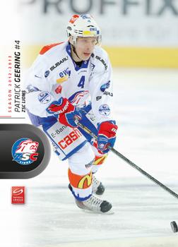 2012-13 Swiss National League #293 Patrick Geering Front