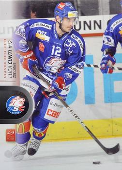 2012-13 Swiss National League #306 Luca Cunti Front