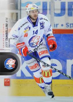 2012-13 Swiss National League #311 Jeff Tambellini Front