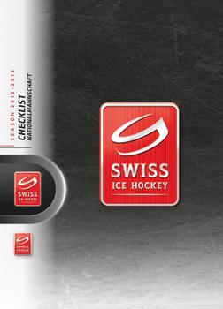 2012-13 Swiss National League #372 Checklist Front