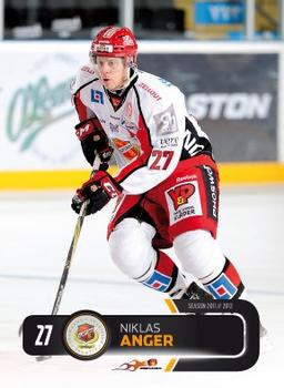 2011-12 HockeyAllsvenskan #ALLS-004 Niklas Anger Front