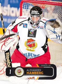 2011-12 HockeyAllsvenskan #ALLS-009 Alexander Hamberg Front
