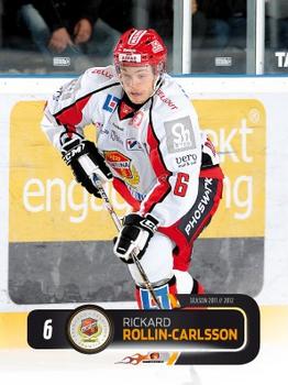 2011-12 HockeyAllsvenskan #ALLS-013 Rickard Rollin-Carlsson Front