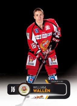 2011-12 HockeyAllsvenskan #ALLS-014 William Wallen Front