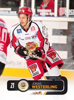 2011-12 HockeyAllsvenskan #ALLS-017 Jonas Westerling Front