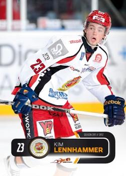 2011-12 HockeyAllsvenskan #ALLS-018 Kim Lennhammer Front