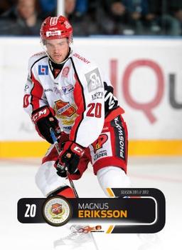 2011-12 HockeyAllsvenskan #ALLS-019 Magnus Eriksson Front